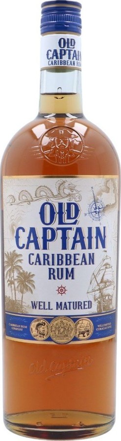 Old Captain Carribean Well Matured 37.5% 1000ml