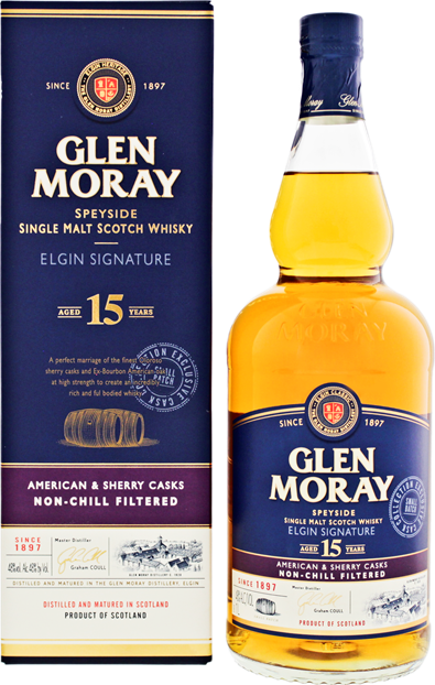 Glen Moray 15yo Elgin Signature 48% 1000ml