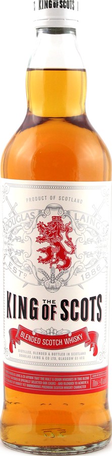 King of Scots Blended Scotch Whisky 40% 700ml