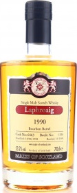 Laphroaig 1990 MoS for Belgium Bourbon Barrel #6463 53.2% 700ml
