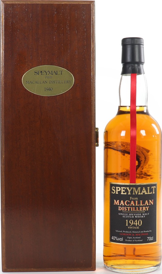 Macallan 1940 GM Speymalt Vatting of 3 Sherry Casks 40% 700ml