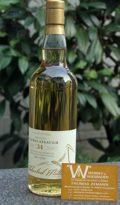 Glenglassaugh 1976 AW Selected Stills Bourbon Cask Hansemalt 45.9% 700ml