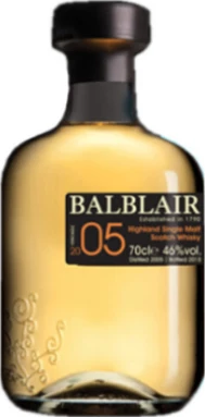 Balblair 2005 Single Cask 1st Fill Ex-Bourbon Barrel #210 Glenfahrn 15th Anniversary Release 50.7% 700ml