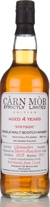 Glentauchers 2010 MMcK Carn Mor Strictly Limited Edition Sherry Puncheon 46% 700ml