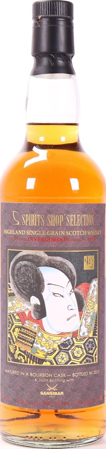 Invergordon 1973 Sb Spirits Shop Selection Bourbon Cask 52.2% 700ml