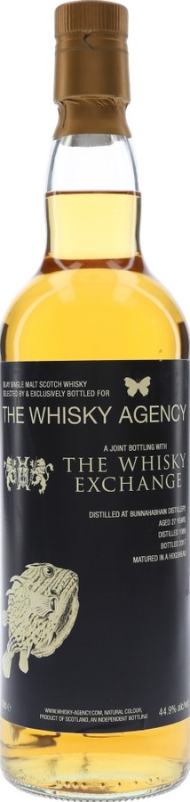 Bunnahabhain 1989 TWA The Whisky Exchange Exclusive 44.9% 700ml