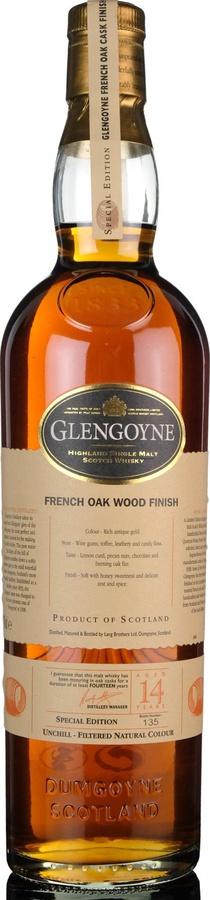 Glengoyne 14yo French Oak Wood Finish 14yo 48.5% 700ml