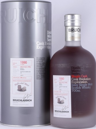 Bruichladdich 1990 Micro-Provenance Series Bourbon d'Yquem Finish #173 Malts and More 48.2% 700ml