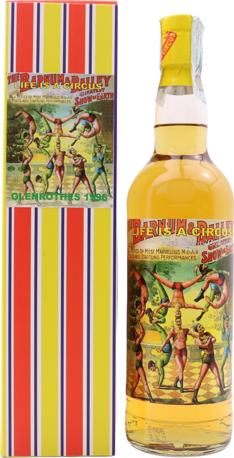 Glenrothes 1996 HSC Life is a circus 20yo 46% 700ml