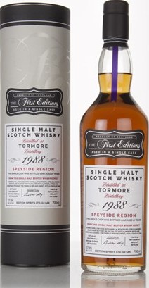 Tormore 1988 ED The 1st Editions Refill Butt HL 12240 57.8% 700ml
