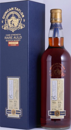 Bunnahabhain 1967 DT Rare Auld Sherry Cask #3328 van Wees Netherlands 40.8% 700ml
