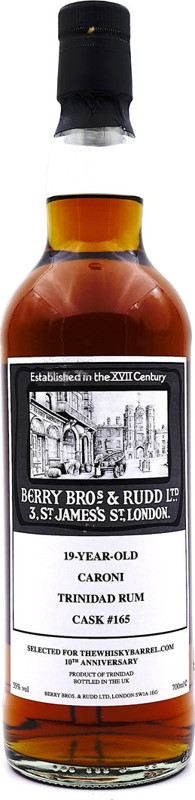 Berry Bros. & Rudd TWB 10th Anniversary Cask #165 19yo 55% 700ml