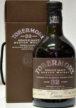 Tobermory 1972 Oloroso Sherry Casks Finish Only available at the distillery 49.5% 700ml