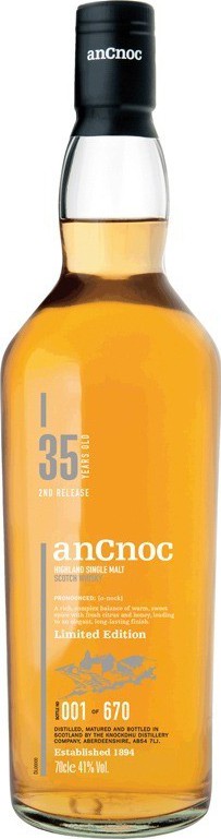 An Cnoc 35yo Limited Edition 2nd Release 41% 700ml