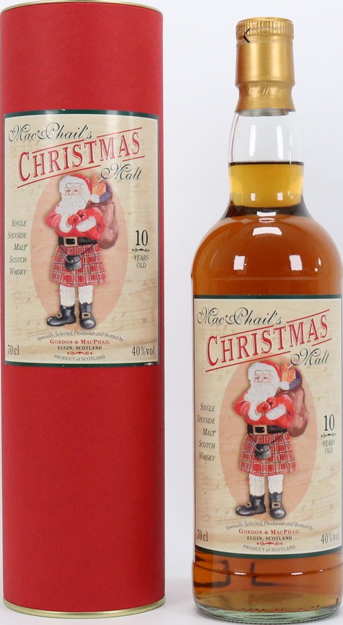 MacPhail's 10yo GM Christmas Malt 40% 700ml