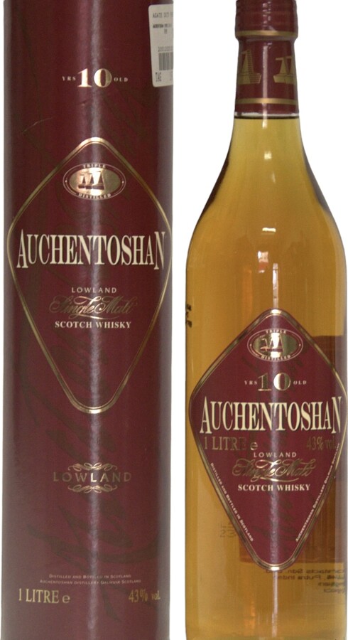 Auchentoshan 10yo Triple Distilled 43% 1000ml