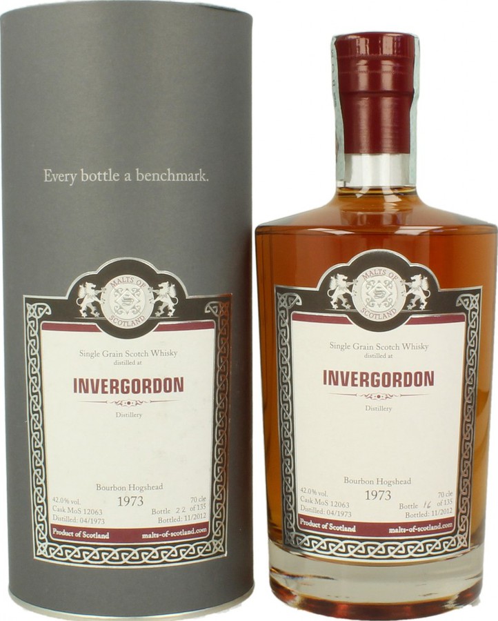 Invergordon 1973 MoS Bourbon Hogshead 42% 700ml