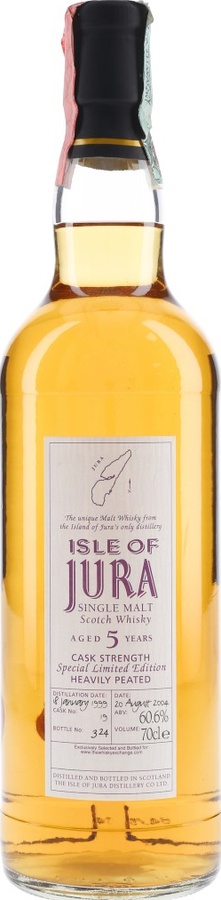 Isle of Jura 1999 The Whisky Exchange 60.6% 700ml