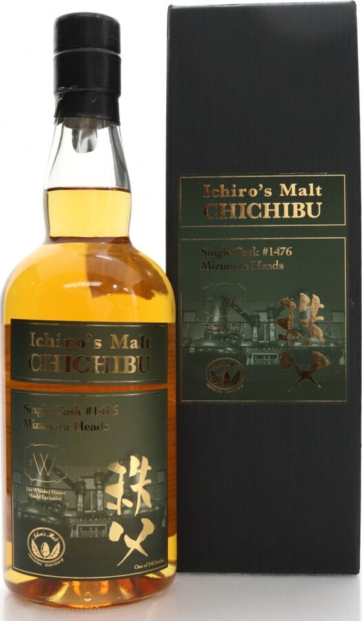 Chichibu 2011 Ichiro's Malt Mizunara Heads #1476 The Whiskey House World Exclusive 62.1% 700ml