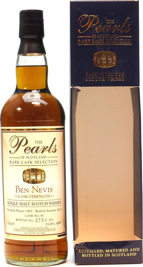Ben Nevis 1997 G&C The Pearls of Scotland #45 51.8% 700ml