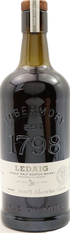 Ledaig 2009 Hand filled at the distillery Oloroso cask 57.6% 700ml