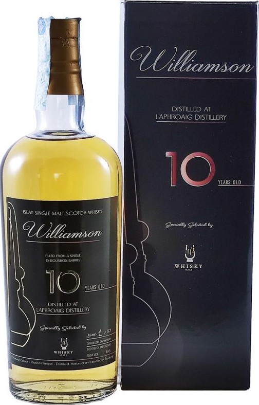 Williamson 10yo UD refill ex-bourbon barrel whiskyitaly.it 55.8% 700ml