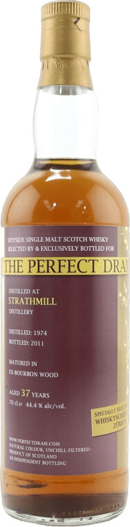 Strathmill 1974 TWA The Perfect Dram 37yo Ex-Bourbon Wood Whiskyschiff 2011 Zurich 44.4% 700ml