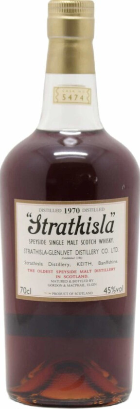 Strathisla 1970 GM Licensed Bottling 1st fill Sherry Cask #5474 LMDW 45% 700ml
