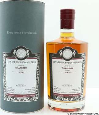 Tullahoma 2011 MoS Tennessee Bourbon Whisky 54.9% 700ml