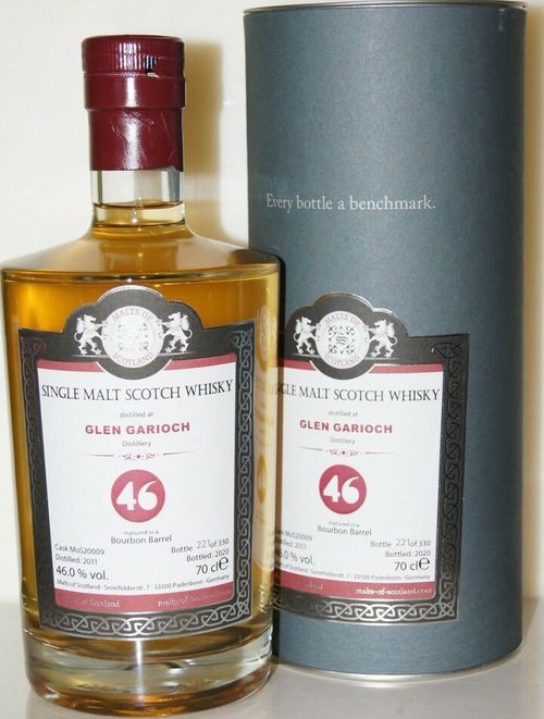 Glen Garioch 2011 MoS Bourbon Barrel 46% 700ml