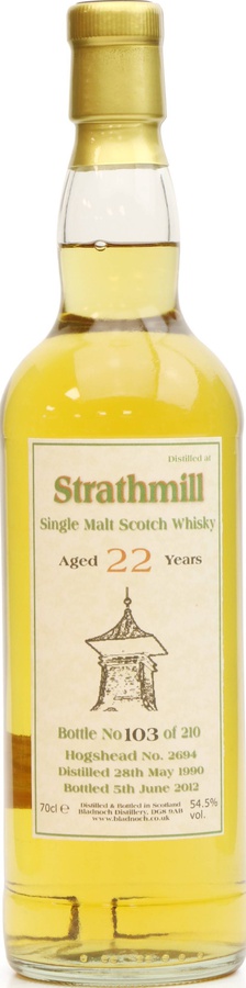 Strathmill 1990 BF #2694 54.5% 700ml