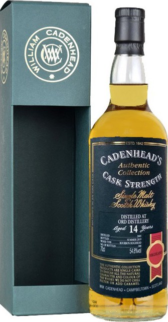 Ord 2005 CA Authentic Collection Bourbon Hogshead 54.8% 700ml