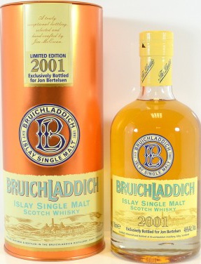 Bruichladdich 2001 Limited Edition for Jon Bertelsen Bourbon 46% 700ml