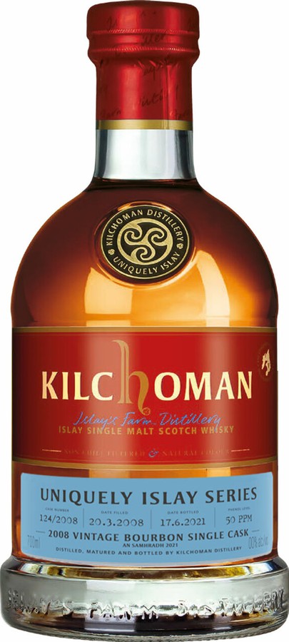 Kilchoman 2008 Uniquely Islay Series An Samhradh 2021 Bourbon Cask 124/2008 53.7% 700ml
