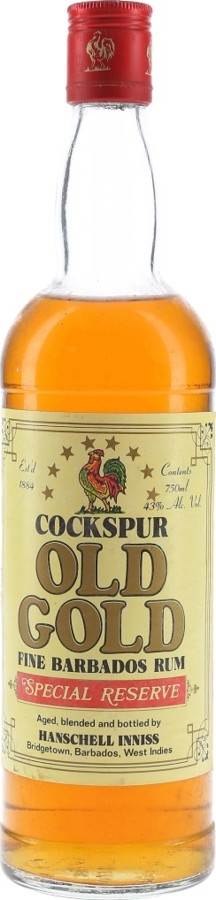 Cockspur Old Gold Special Reserve 43% 750ml