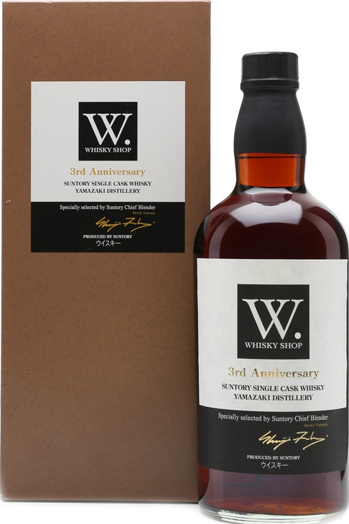 Yamazaki 2000 Whisky Shop W Spanish Oak Sherry Butt EO70049 59% 700ml