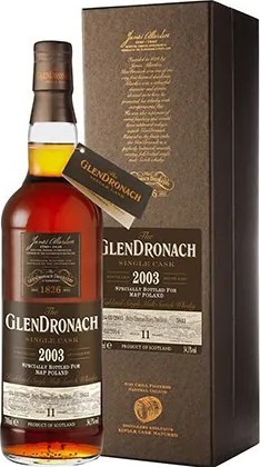 Glendronach 2003 Single Cask Pedro Ximenez Sherry Puncheon #3841 M&P Poland 54.5% 700ml