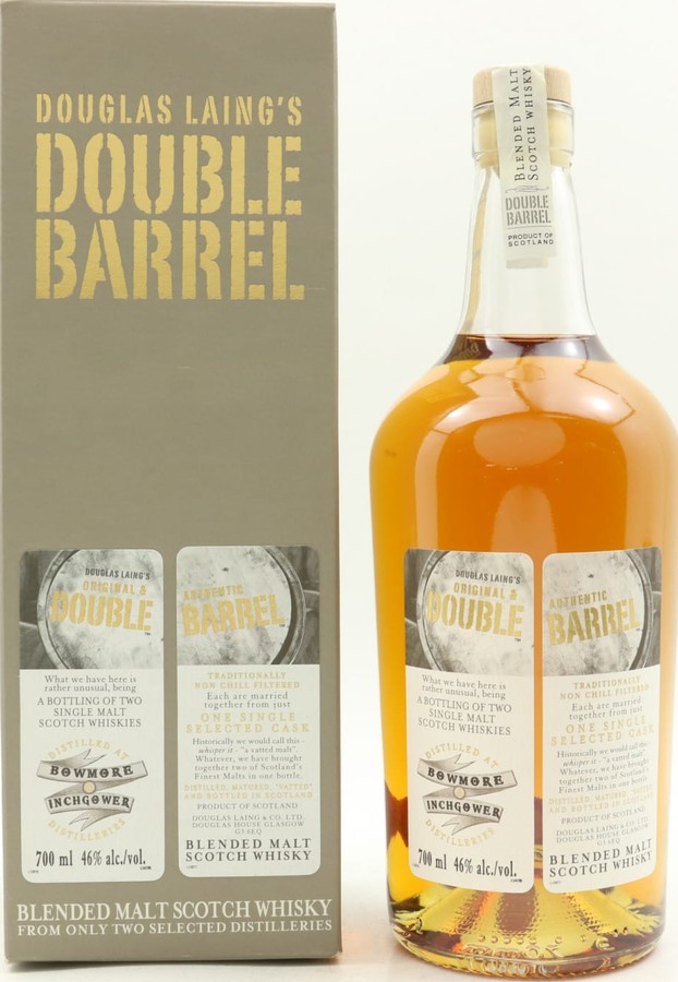 Double Barrel Bowmore Inchgower DL 46% 700ml