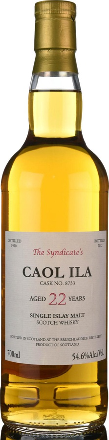 Caol Ila 1990 MM The Syndicate's #8733 54.6% 700ml