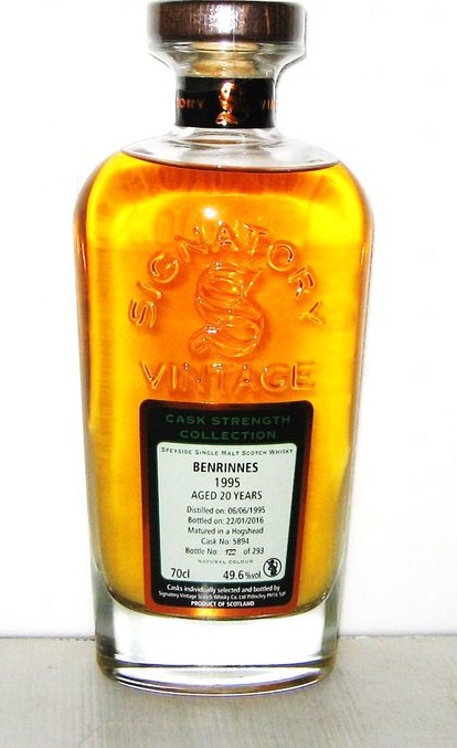 Benrinnes 1995 SV Cask Strength Collection #5894 49.6% 700ml