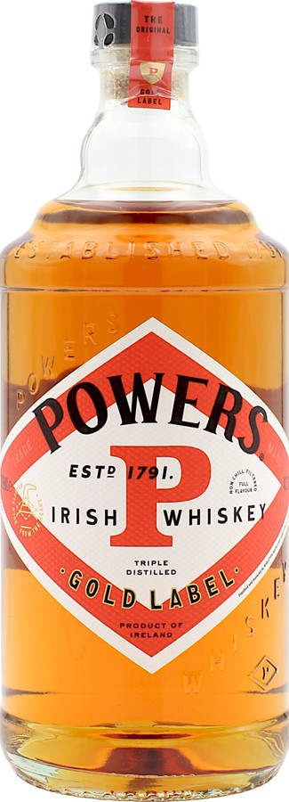 Powers Gold Label Irish Whisky 43.2% 700ml
