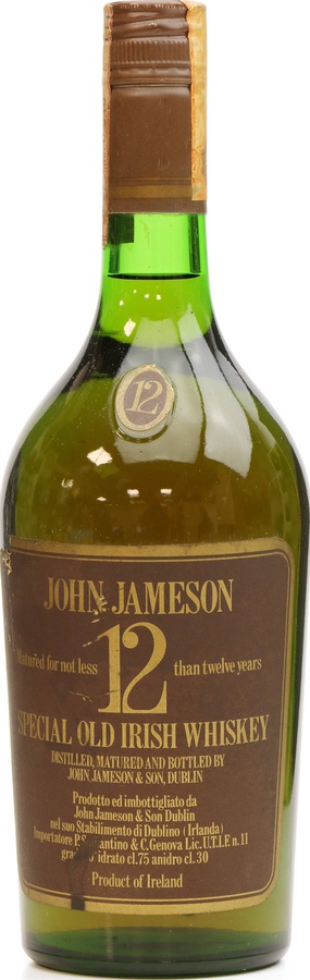 John Jameson 12yo Special Old Irish Whisky 40% 750ml