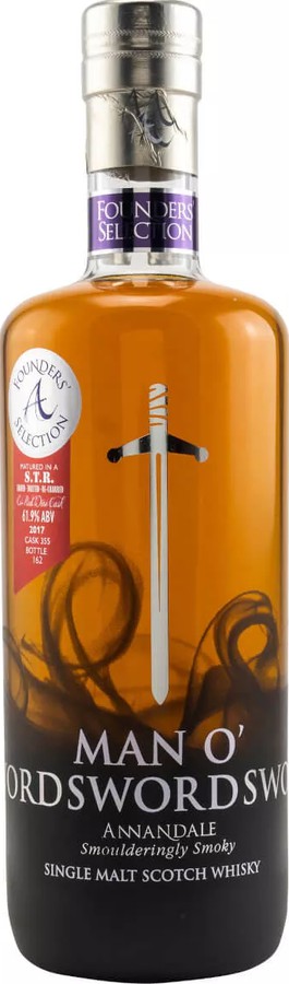 Annandale 2017 Man O Sword Founders Selection STR #355 61.9% 700ml