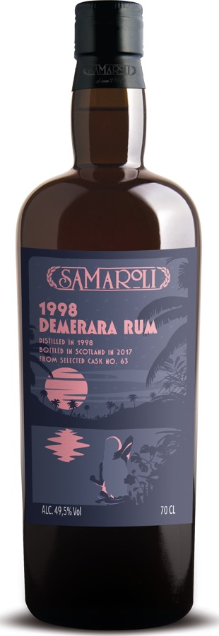 Samaroli 1998 Demerara 19yo 49.5% 700ml