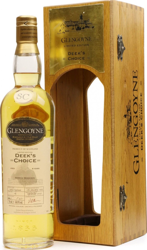 Glengoyne 1999 Deek's Choice Refill Hogshead #16 60.9% 700ml