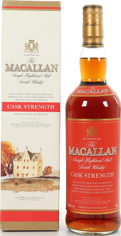 Macallan Cask Strength Sherry Oak Casks from Jerez 58.4% 750ml