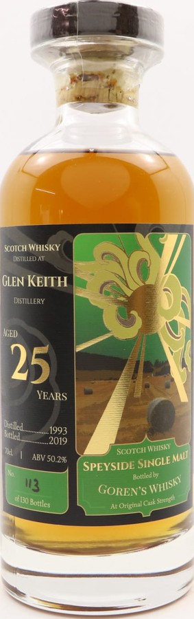 Glen Keith 1993 GoW Bourbon 50.2% 700ml