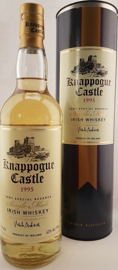 Knappogue Castle 1995 Very Special Reserve Bourbon Casks 40% 700ml