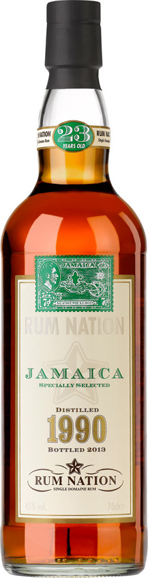 Rum Nation 1990 Jamaica 23yo 45% 700ml