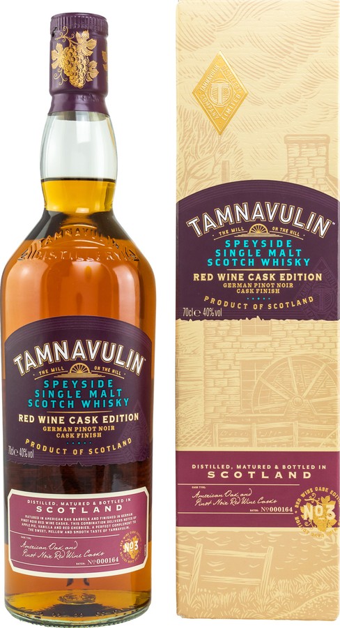 Tamnavulin Red Wine Cask Edition Batch 1075 40% 700ml